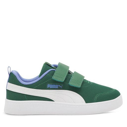 コッシー PUMA COURTFLEX V2 MESH V PS (371758 18) zielony | Dziecięce