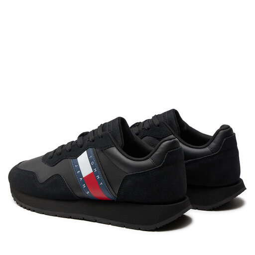Sneakersy Tommy Jeans Tjm Modern Runner EM0EM01316 Czarny