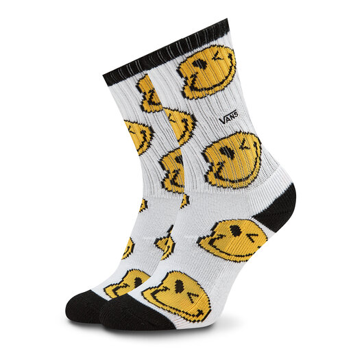 Chaussettes hautes enfant Vans Smiley Drip Crew VN000614Y281 Multicolore chaussures