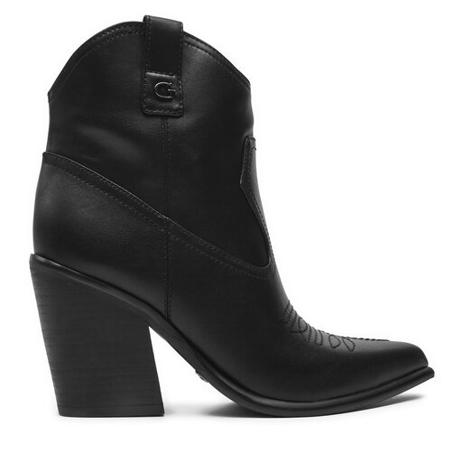 Stivali texani Guess Jalella FLTJAL ELE10 Nero escarpe