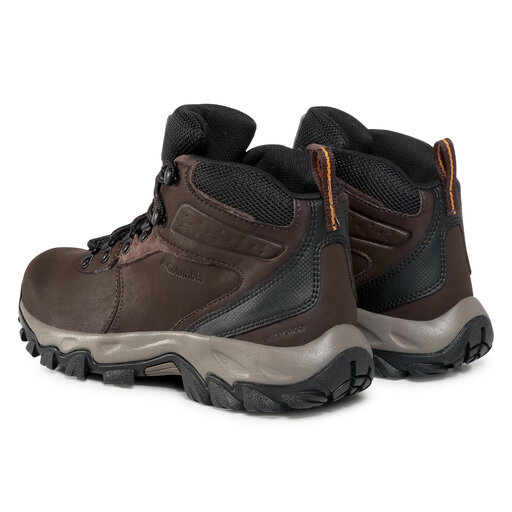 Columbia Newton Ridge Plus II WP wasserdichte Wanderstiefel für Herren, Braun (Cordovan x Squash), 42.5 EU : Columbia