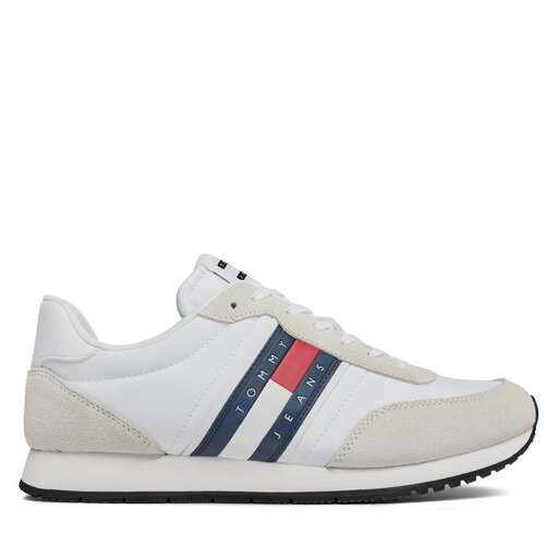 Sneakers Tommy Jeans Tjm Runner Casual Ess EM0EM01351 WeiB