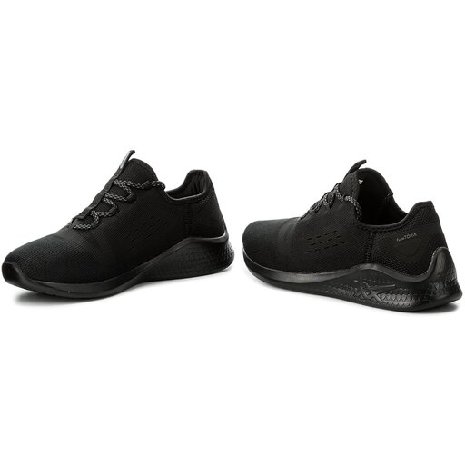 Laufschuhe Asics FuzeTORA T833N Schwarz eschuhe