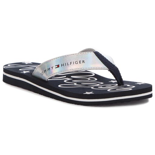 Tommy hilfiger mirror sales sparkle beach slide