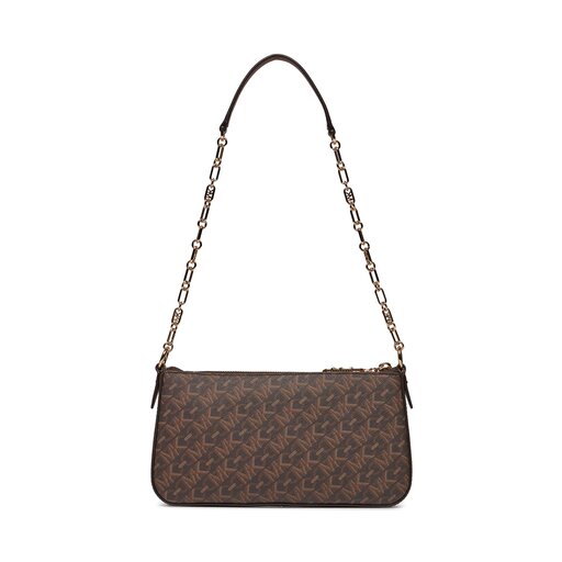 Handtasche MICHAEL Michael Kors Chain Pouchette 32H3G8EW6B Braun eschuhe