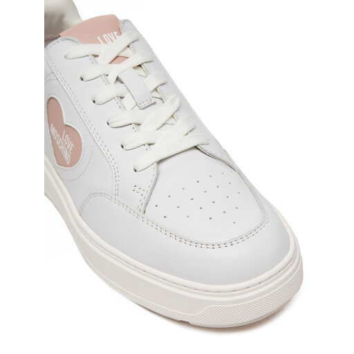 Снікерcи LOVE MOSCHINO JA15154G1MIA110B Білий | evzuttya.com.ua