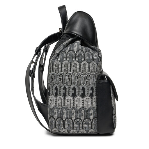 Sac dos Furla Flow L Backpack WB01085 BX2562 2683S 1007 Toni Grigio Nero