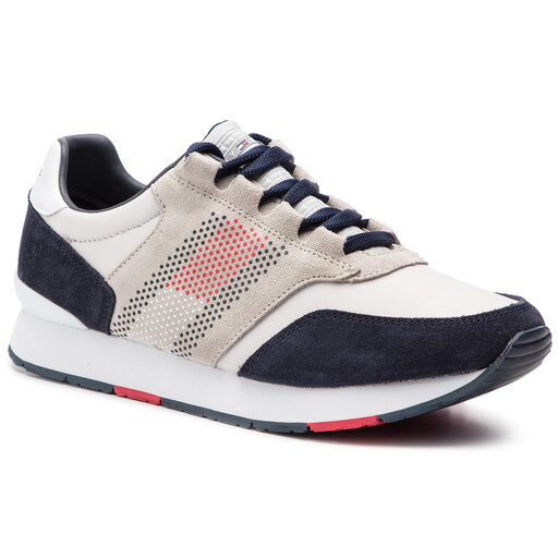 Sneakersy Tommy Hilfiger Corporate Material Mix Runner FM0FM02056