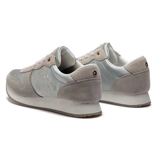 Tommy hilfiger sparkle satin city sneaker hot sale