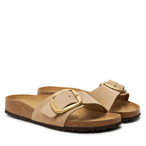 Šlepetės Birkenstock Madrid Big Buckle 1024009 Smėlio