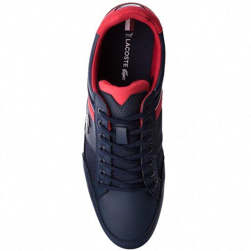 Lacoste Chaymon 218 1 Cam 7 35CAM0013144 Nvy Red obuvki.bg
