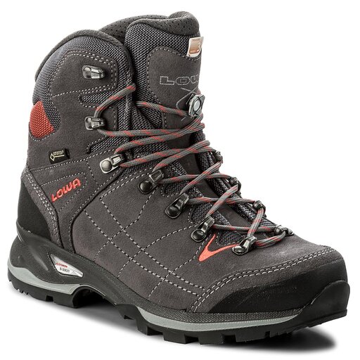 Trekkingi Lowa Vantage Gtx Mid Ws GORE TEX 220698 Szary eobuwie .pl