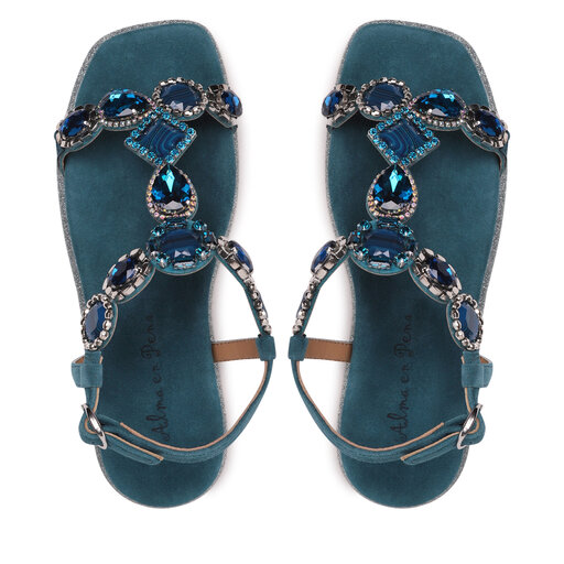 Alma En Pena Sandalias Mujer Sandalias Alma En Pena V21201 Azul