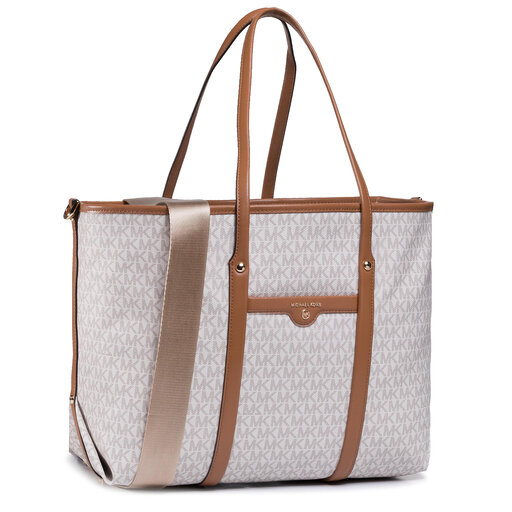 Handtasche MICHAEL Michael Kors Beck 30T0GKNT3B Vanilla Acrn eschuhe