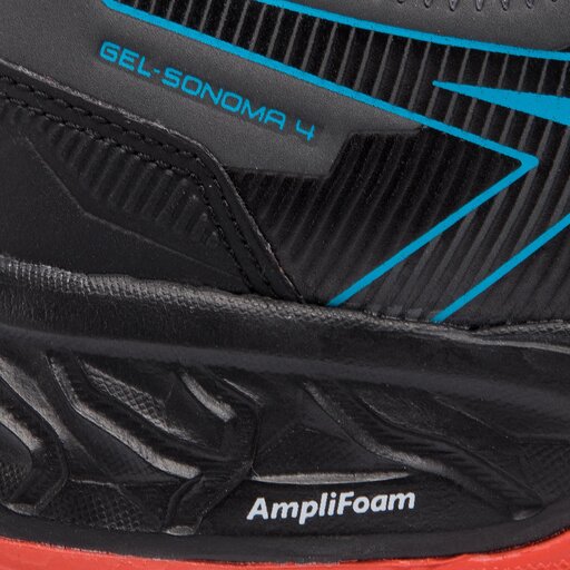 Chaussures de running Asics Gel Sonoma 4 1011A177 Noir chaussures
