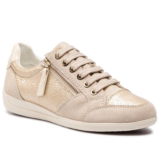 Sneakers Geox D Myria B D8468B 0KY22 C2L5K Lt Gold/Cream Www.zapatos.es