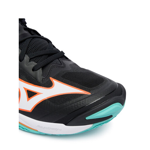 Взуття у спортзал Mizuno Wave Lightning Z8 Mid V1GA2405 Чорний
