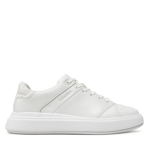 Sneakersy Calvin Klein HW0HW02218 Bia y eobuwie .pl