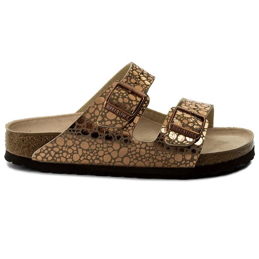 Birkenstock metallic stone copper best sale
