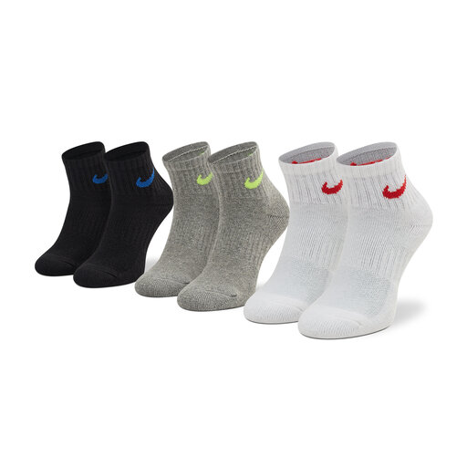 3 pares de calcetines cortos para niño Nike De color •