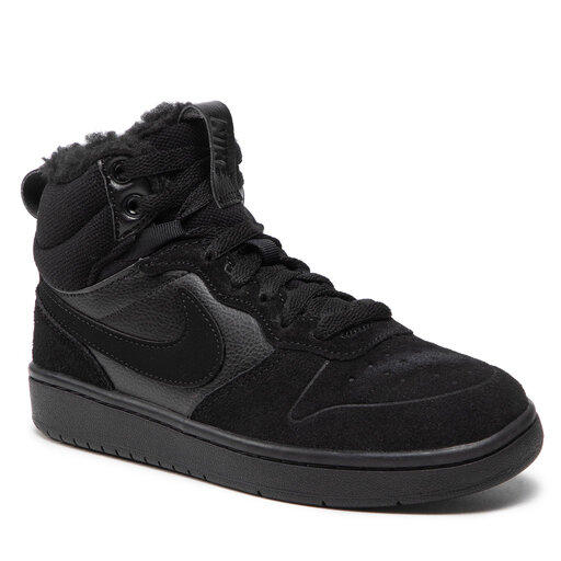 Zapatos Nike Court Mid Boot Bg CQ4023 Black/Black/Black Www.zapatos.es