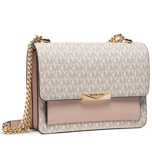 Handtasche MICHAEL Michael Kors Jade 30H9GJ4L3B Beige