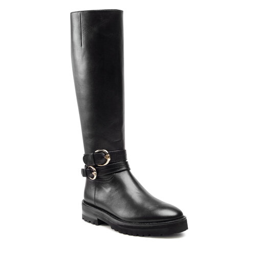 Schwarze Stiefel Damen Stiefel Klassisch Van-hill Damen Stiefel