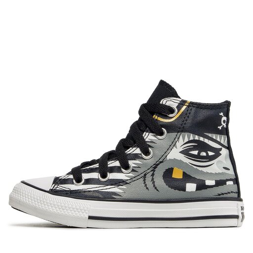 Converse Ctas Hi 372729C White Black Gold evzuttya .ua