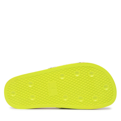 Adilette hot sale jaune fluo