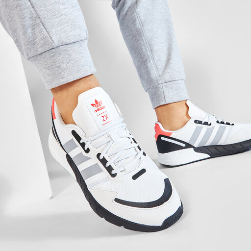sioです Sneakersy adidas Zx 1K Boost FY5648 Biały | eobuwie.com.pl