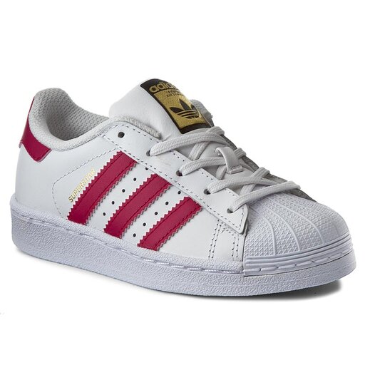 Sneakersy adidas Superstar Founation C BA8382 Bia y eobuwie .pl