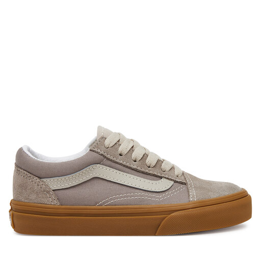 Sneakers Vans Old Skool Grau Leder Sneakers Aus Stoff Vans Old