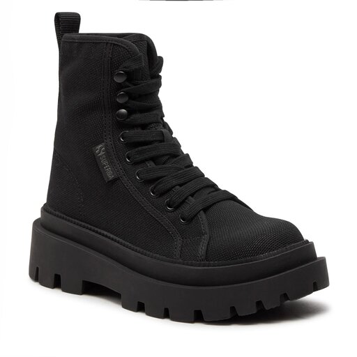 Scarponcini Superga Alpina Apex High 3051 S1171QW Nero escarpe