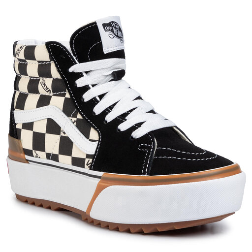 seriamente Capitán Brie Forzado Sneakers Vans Sk8-Hi Stacked VN0A4BTWVLV1 (Checkerboard) Multi/True •  Www.zapatos.es