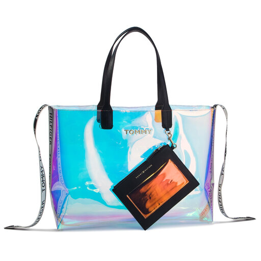 Wörterbuch Speziell Hähnchen tommy hilfiger holographic bag Ich beschwere mich Sanftmut Leck