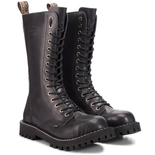 Anfibi Steel 136 O B Black escarpe