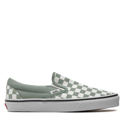 Sneakers aus Stoff Vans Classic Slip On VN000BVZCJL1 Grun eschuhe