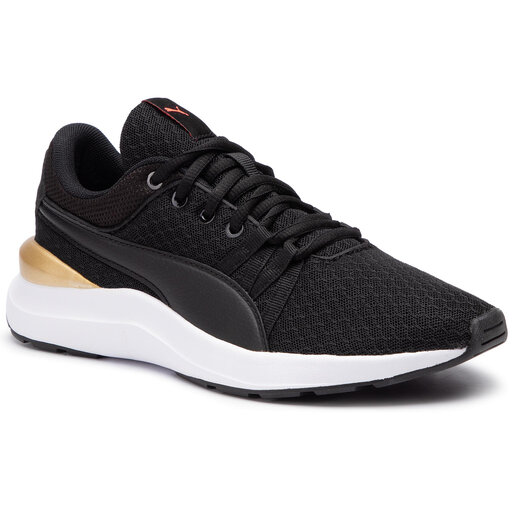 puma leggings black and gold