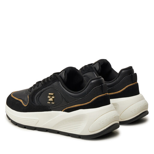 Sneakers tommy hilfiger elastic retro runner fwfw3336 black 99 online