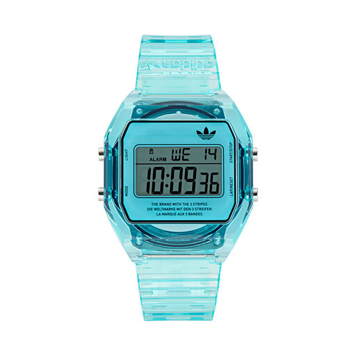 Годинник adidas Originals Digital Two Crystal AOST24065 Голубий