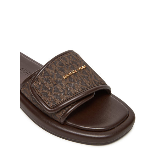 Klapki MICHAEL Michael Kors Suki 40S5SKFA1B Brązowy