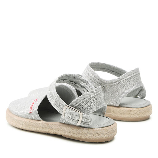 Espadrilles Cienta 40013 Plata 26