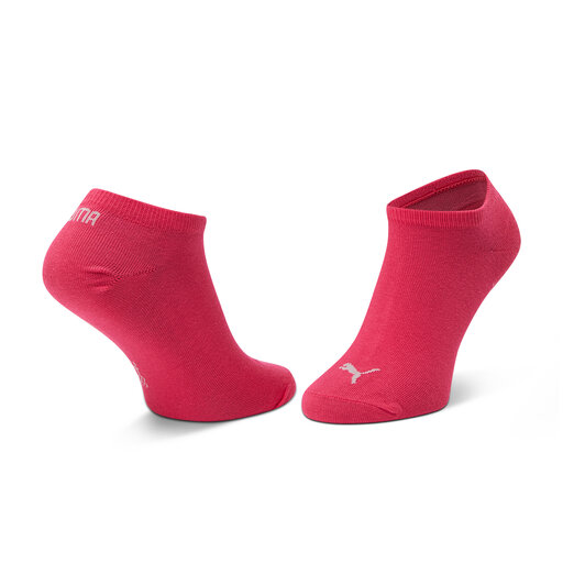 Lot de 3 paires de chaussettes basses femme Puma 906807 12 Gris chaussures