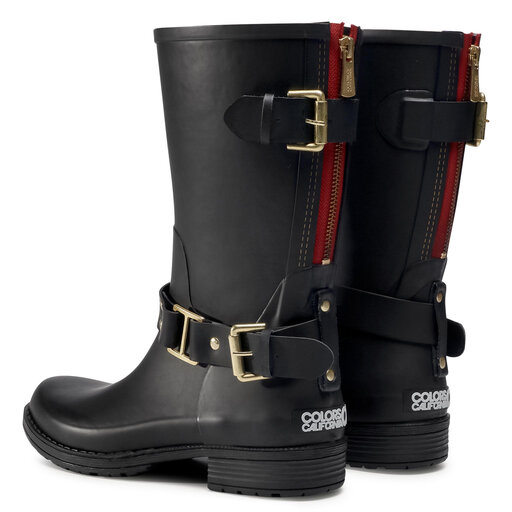 Bottes de pluie Colors Of California HC.RB0025 Noir