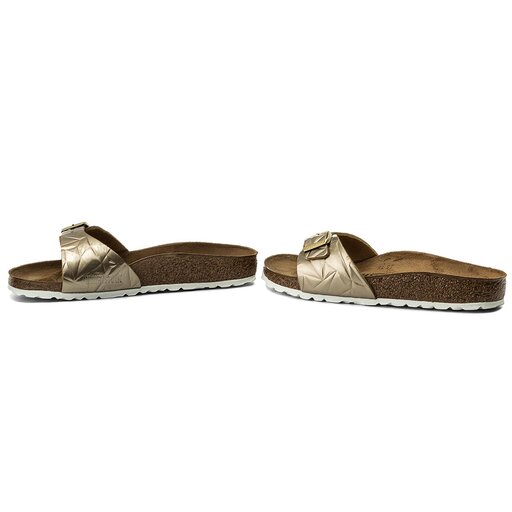 Pantoletten Birkenstock Madrid Bs 1008456 Goldfarben eschuhe