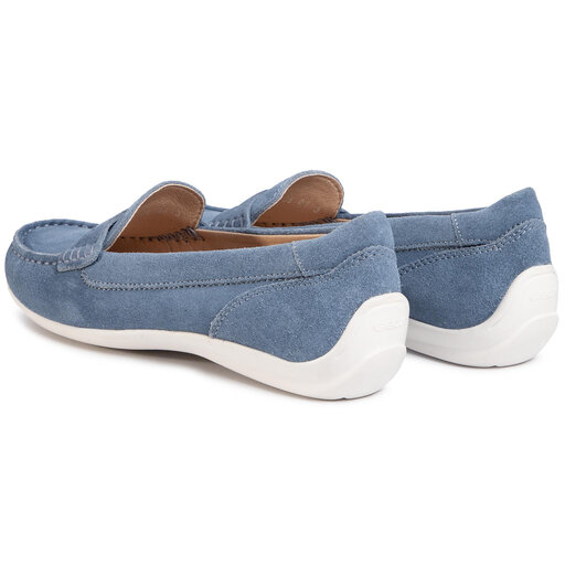 Mocasini Geox D Yuki B D0255B 00022 C4003 Lt Blue epantofi.ro