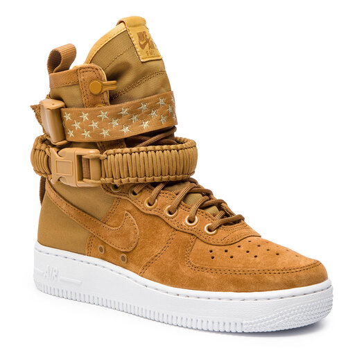 Sneakers Nike W Sf Af1 857872 203 Marron chaussures