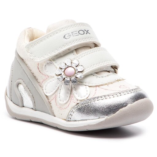 cisne Deliberadamente Anoi Sneakers Geox B Each G. G B920AG 009KY C0007 M White/Silver • Www.zapatos.es