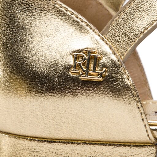 Sandali Lauren Ralph Lauren Davison 802729699001 Rl Brown escarpe