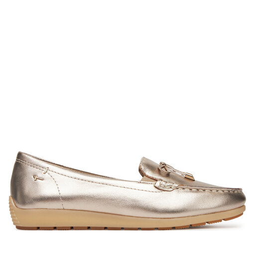 Pantofole Donna Tamaris Comfort 8-84312-43 - Mocassini In Vera Pelle, Tacco 4 Cm, Suola Flessibile, Plantare Rimovibile